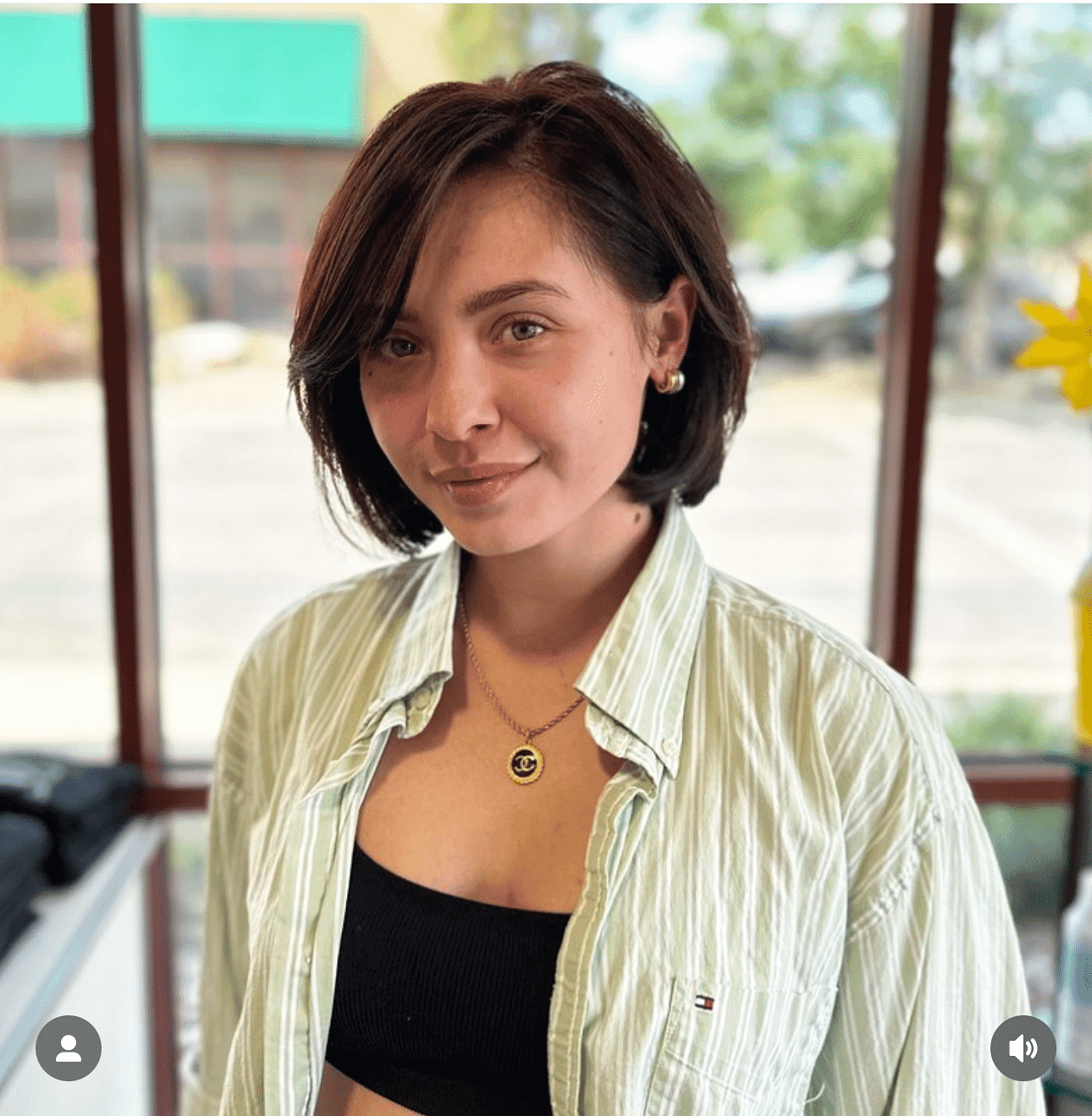 woman with a bob